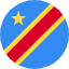 Flag República Democrática del Congo